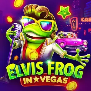 Elvis Frog In Vegas Hold And Win
